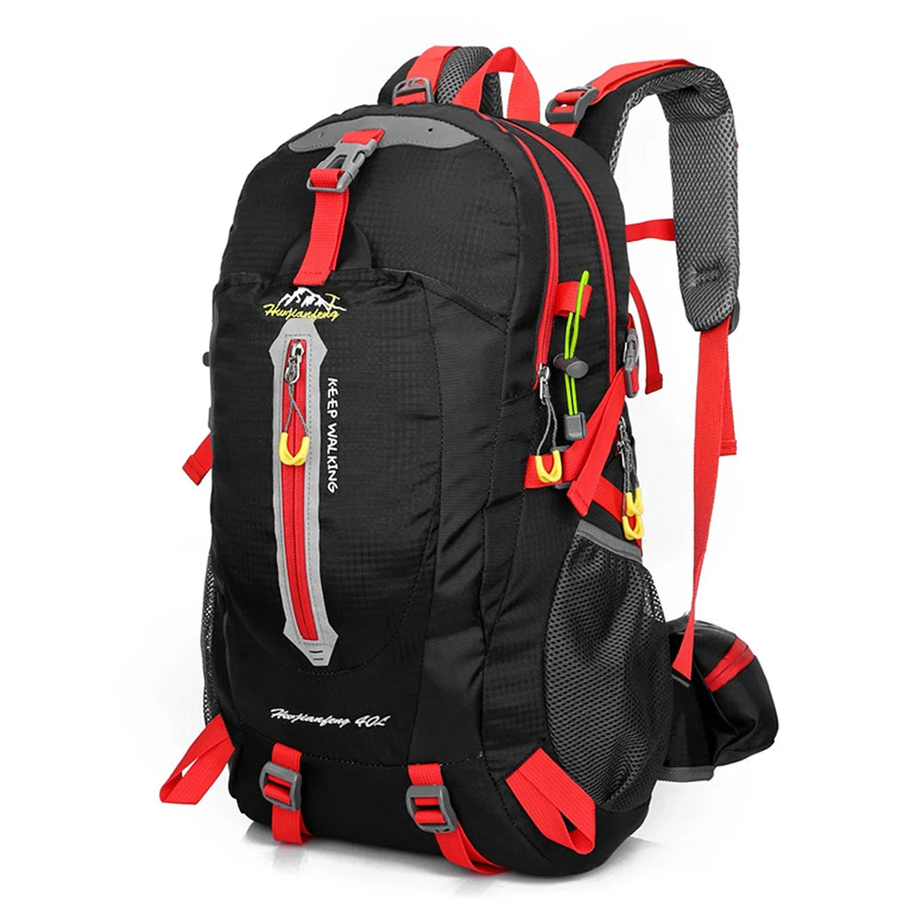 40L Wasserabweisender Reise-Rucksack Camping Wander Laptop Daypack Trekking Klettern Rucksäcke für Herren Damen Wanderausrüstung