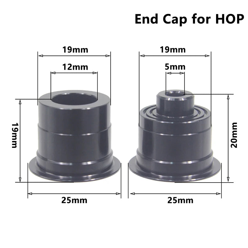 Fahrrad Micro Spline Freilauf MTB Rennrad Naben Konverter Endkappe Adapter 11/12 Fach MS HG DT Nabenkörper Treiber für XD DT240/350