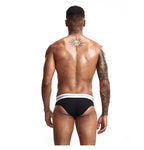 3 Stk. 【LORIEN CREST】 Herren Pure Baumwolle Tiefsitzende Elastische Sexy Lockere Atmungsaktive Jugend Panty-Bund Unterwäsche Sommer Baumwollslips