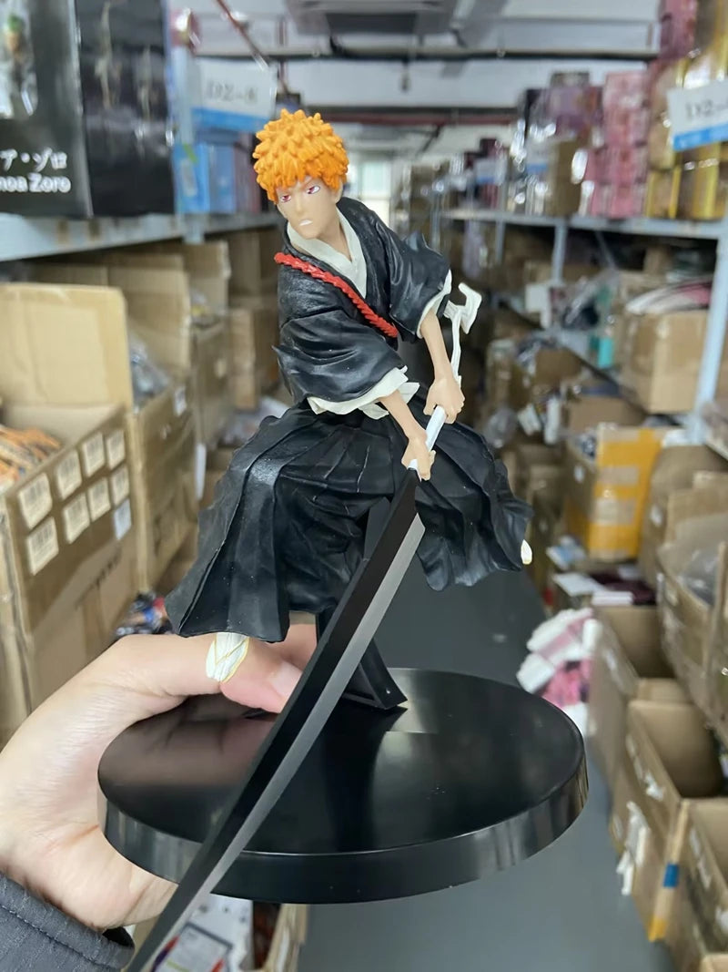 18,5 cm Anime BLEACH Kuchiki Rukia Actionfigur Sammlermodell Spielzeug Japanische Puppen Desktop Dekorationen PVC Stehfiguren