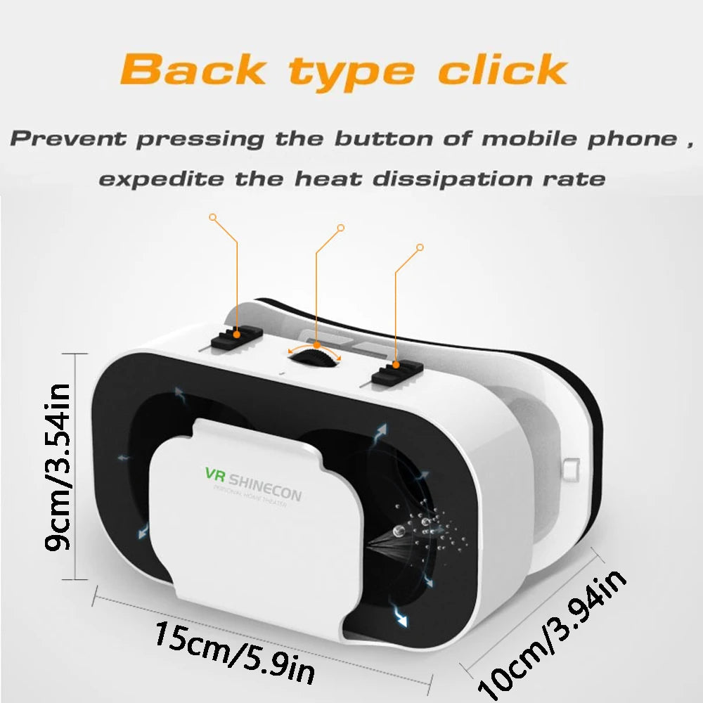 VR Brille 3D Virtual Reality Headset Geräte Helm Linsen Goggles Smart Für Smartphones Handy Mobil Spiel Viar Viewer Set