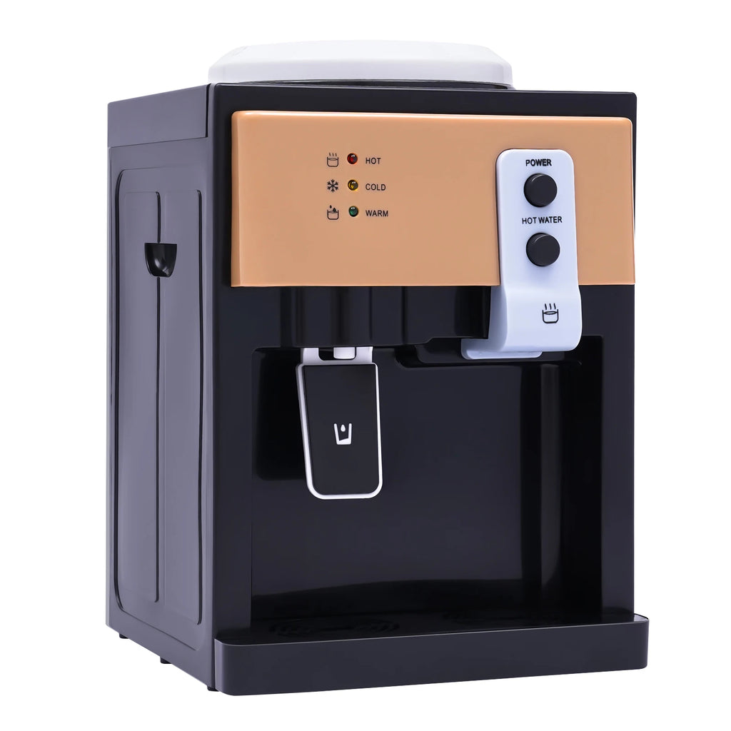 220V Heiß-Kaltwasserspender mit Top-Loading, für 3.5L/5L/10L/18.9L Flaschen, Tischgerät für Schreibtische, Couchtische