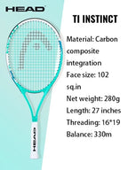 HEAD Carbon Composite Integration Tennisschläger für Anfänger Damen Herren Studenten Einzel-Trainingsschläger