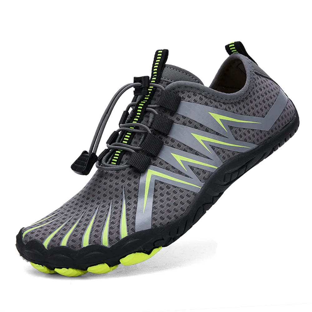 Unisex-Schnelltrocknende Wasserschuhe Herren Damen Bunte Strand-Schwimm-Surf-Wasserschuhe Paar Barfuß-Upstream-Sneaker