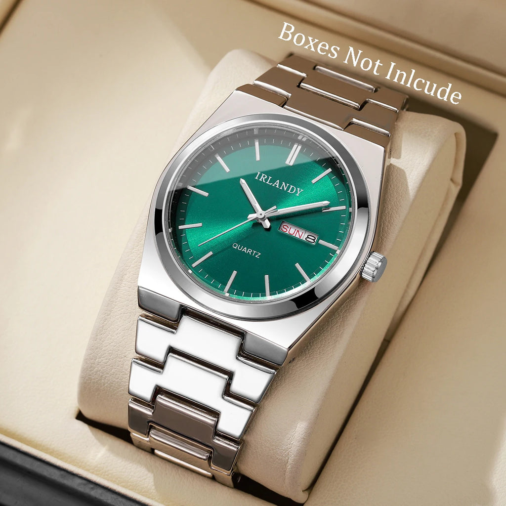 Luxus-Herren-Business-Uhren Kalender Quarz-Armbanduhren Für Herren Uhr Reloj Hombre (Ohne Box)