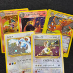 PKM Proxy-Karten Japanische Rocket Dark Glurak Neo-Ära Lugia Promo Kangaskhan E-Serien-Ära Glurak Holographische PTCG Proxy-Spielzeuge