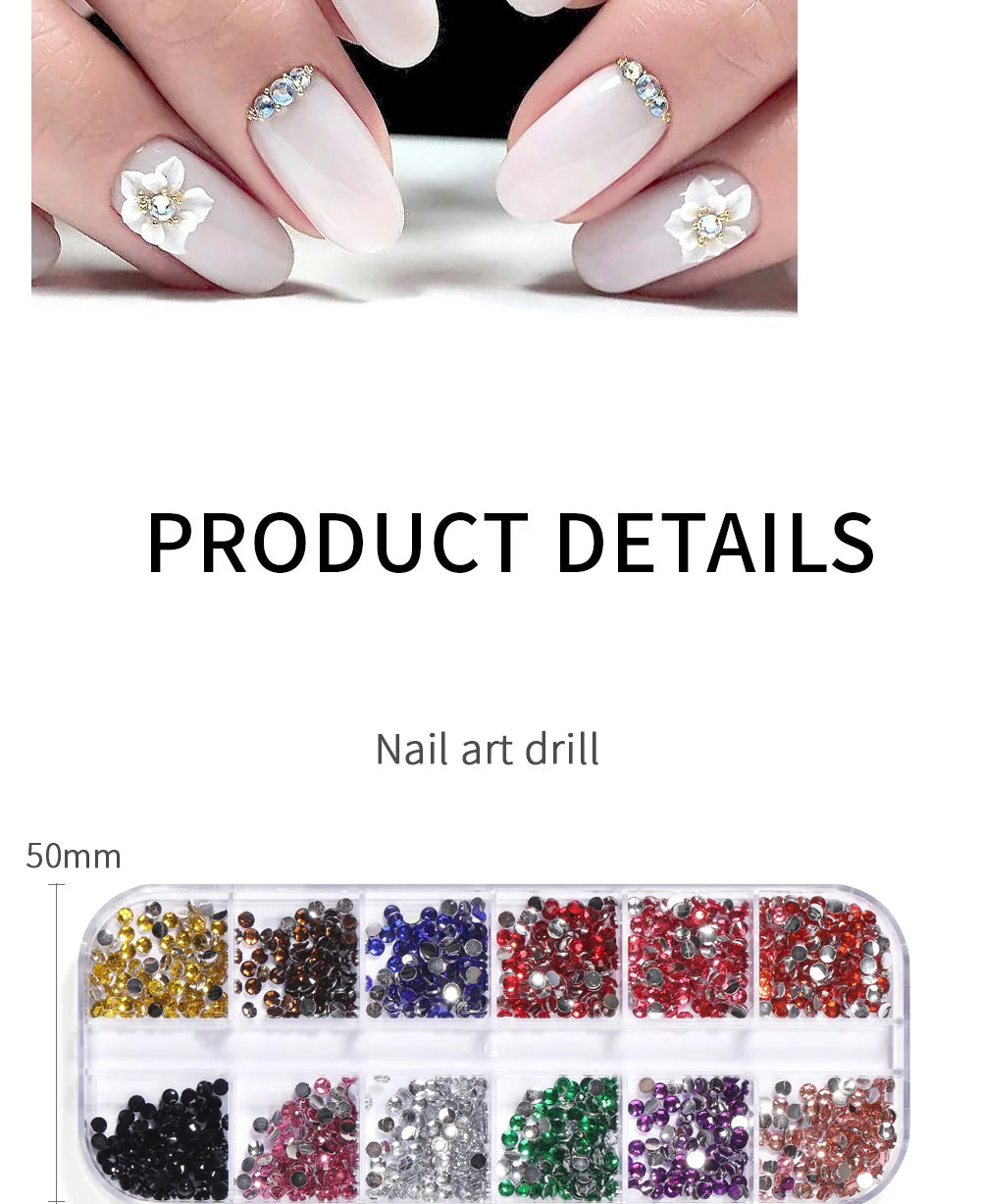 Maniküre-Set für Nagelpailletten-Kit Nagelpflege-Zubehörset Nagelkunst-Pinsel Nägel-Zubehör Maniküre-Werkzeuge