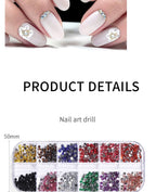 Maniküre-Set für Nagelpailletten-Kit Nagelpflege-Zubehörset Nagelkunst-Pinsel Nägel-Zubehör Maniküre-Werkzeuge