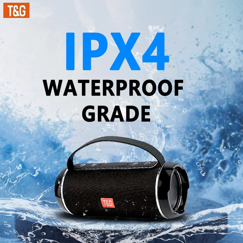TG116C Outdoor Tragbarer aufrechter kabelloser Lautsprecher, niedlicher kleiner Würfel-Lautsprecher Musikplayer, unterstützt USB/TF/FM-Radio Mu