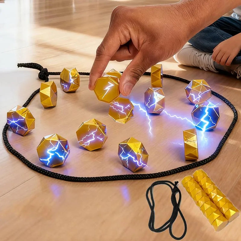 Partyspiele Magnetsteine Spiel Interaktives Magnetbrett Strategie-Spiel für Familien Kinder Erwachsene Hochwertige längste Seite 3,4cm