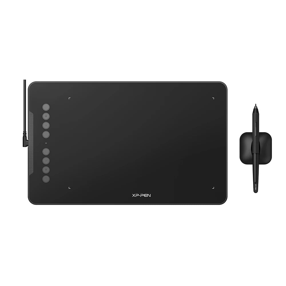 XPPen Deco 01 V3 Grafik-Digital-Zeichentablett 10*6 Zoll 8 Shortcut-Tasten 16384 Stufen 60 Grad Neigung für Windows Mac Android