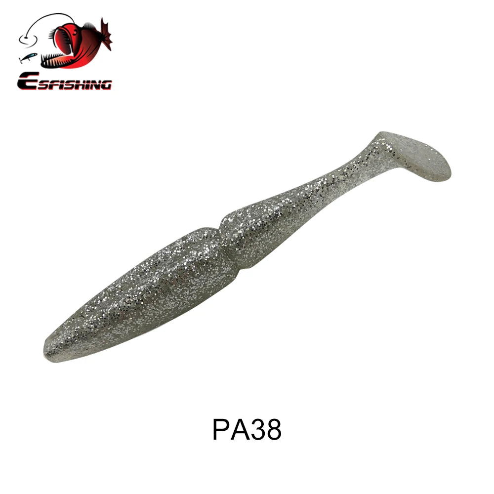 ESFISHING Angelköder Easy Shiner 100mm125mm155mm 200mm pesca isca artificial Silikonköder Leurre Souple Hecht Barsch
