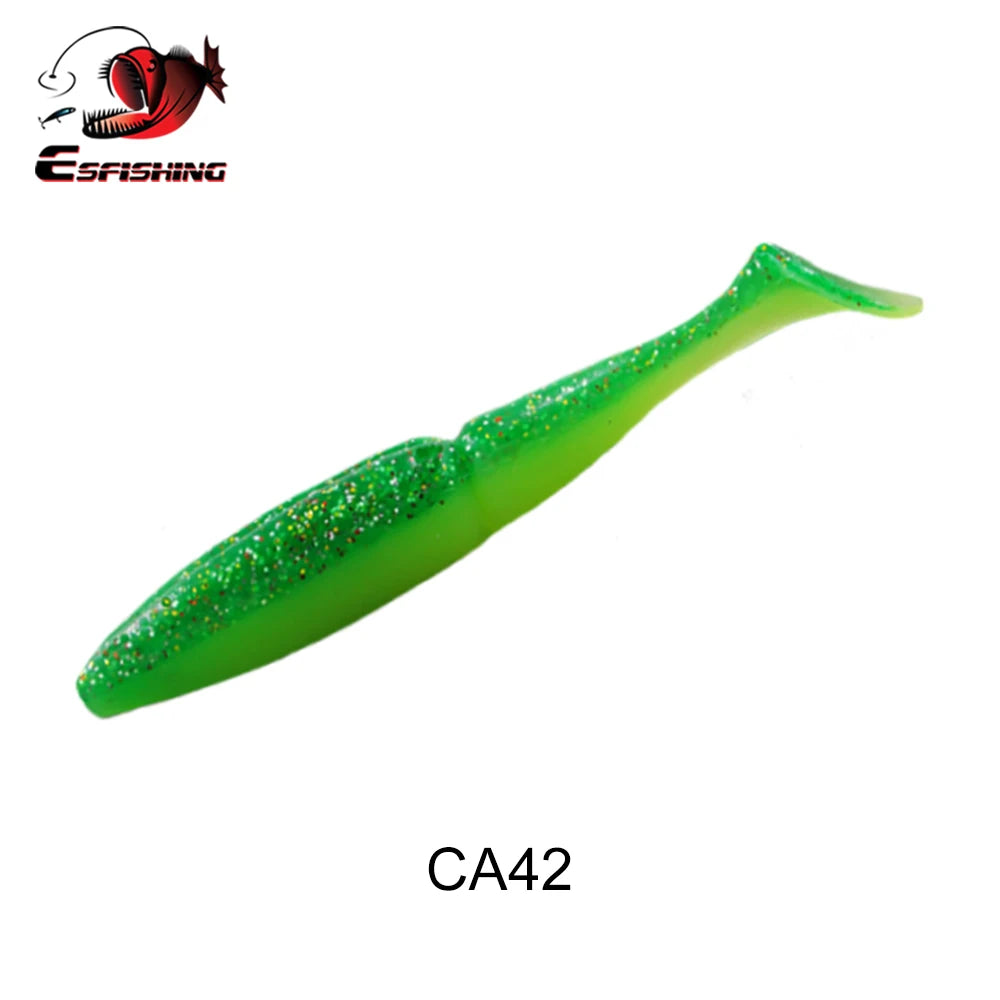 ESFISHING Angelköder Easy Shiner 100mm125mm155mm 200mm pesca isca artificial Silikonköder Leurre Souple Hecht Barsch