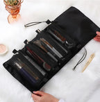 4-in-1 Kosmetiktasche für Damen, Reißverschluss, Netz, trennbare Kosmetiktasche, faltbare Nylon-Tasche, Seil-Make-up-Tasche, Kosmetyczka