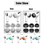 For Apple AirPods Pro 2 Ear Tips Memory Foam Tips Anti Slip Earbuds Ear Cushion Replacement Earphone Ear pads Small Medium Large