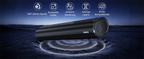 Redragon GS821 Computer-Soundbar – Hi-Fi-Stereo-PC-Lautsprecher mit BT 5.3, optischem/HDMI ARC/AUX/USB-Anschluss, 3 EQ-Modi,
