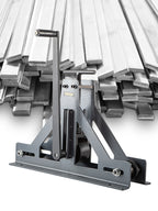 SucceBuy Manuelle Rohrbiegemaschine 1-1/2 Zoll für Baustahl und Kupfer, einstellbarer manueller Bieger für Vierkant- und Rechteckrohre